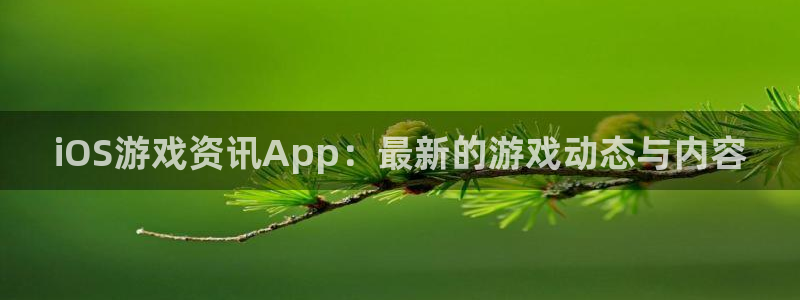 高德娱乐注册地址：iOS游戏资讯App：最新的游戏动态与内容